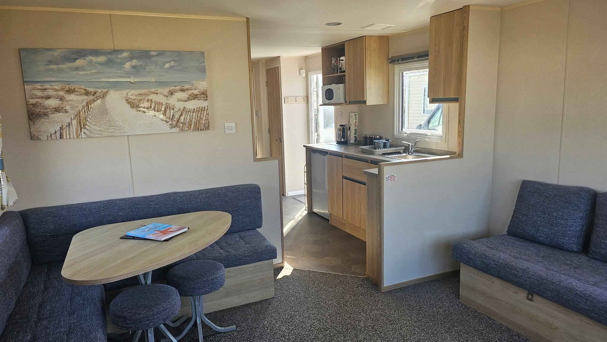 Caravan kitchen